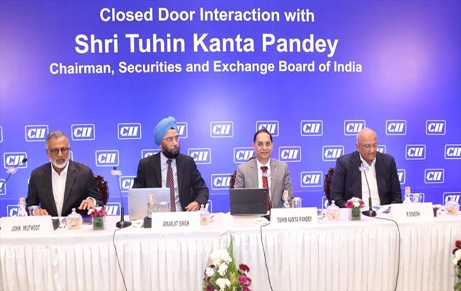 Interaction with Shri Tuhin Kanta Pande